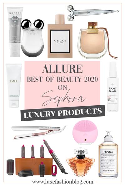 beauty products from allure