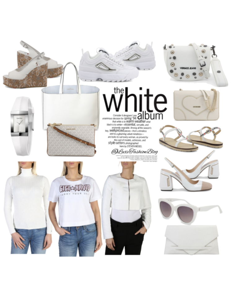 spring white items