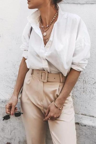fall white outfits