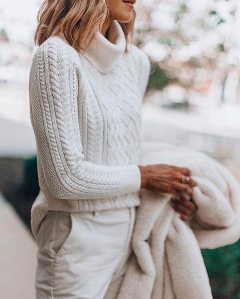 Cozy Fall Knitted Sweater